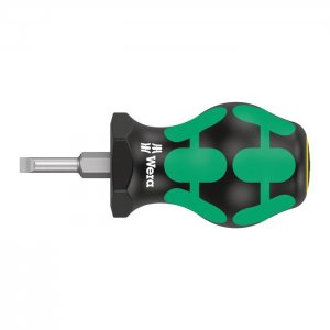 Короткая отвертка/отвертка для карбюратора Stubby SL 4,0х25 мм WERA 05008841001