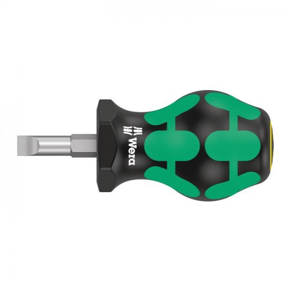 Короткая отвертка/отвертка для карбюратора Stubby SL 6,5х25 мм WERA 05008843001 Короткая отвертка/отвертка для карбюратора Stubby SL 6,5х25 мм WERA 05008843001