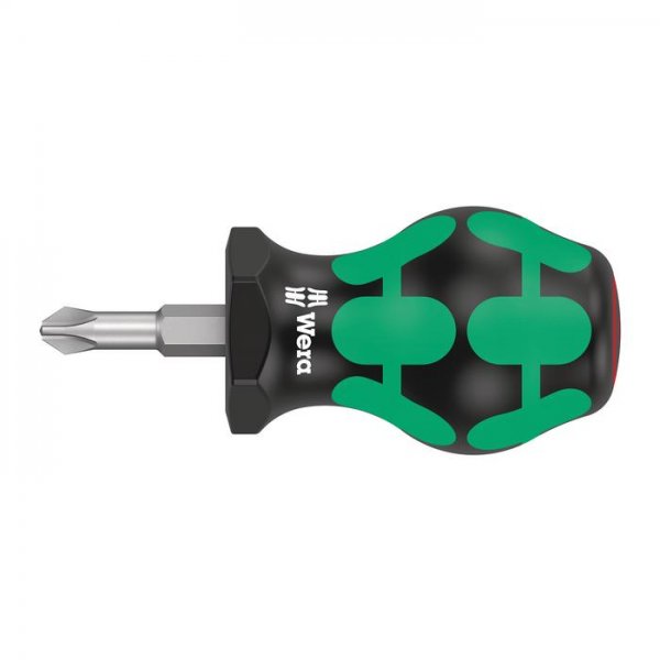 Короткая отвертка/отвертка для карбюратора Stubby PH3х25 мм WERA 05008852001 Короткая отвертка/отвертка для карбюратора Stubby PH3х25 мм WERA 05008852001
