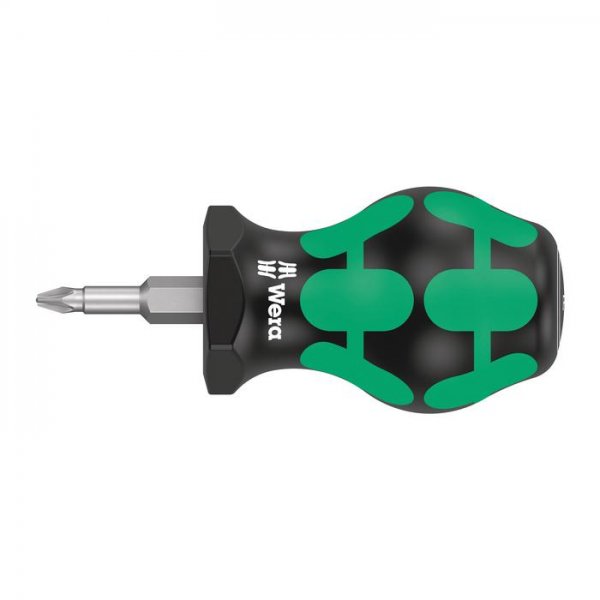 Короткая отвертка/отвертка для карбюратора Stubby PZ3х25 мм WERA 05008855001 Короткая отвертка/отвертка для карбюратора Stubby PZ3х25 мм WERA 05008855001