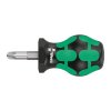 Короткая отвертка/отвертка для карбюратора Stubby PZ3х25 мм WERA 05008855001 Короткая отвертка/отвертка для карбюратора Stubby PZ3х25 мм WERA 05008855001