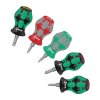 Набор коротких отвёрток Stubby Set 3 (SL, PH, квадрат) WERA 05008872001 Набор коротких отвёрток Stubby Set 3 (SL, PH, квадрат) WERA 05008872001