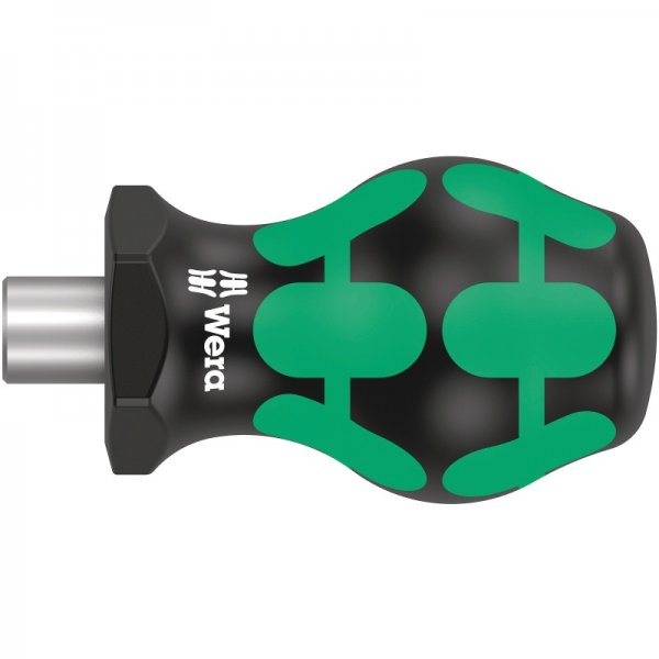 Короткая ручка-битодержатель Stubby, с магнитом WERA 05008880001 Короткая ручка-битодержатель Stubby, с магнитом WERA 05008880001