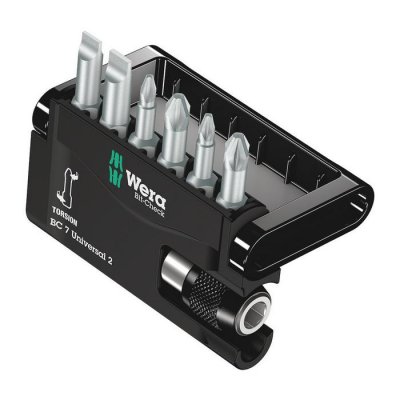 Набор бит Bit-Check 7 Universal 2 (SL, PH, PZ) WERA 05056155001