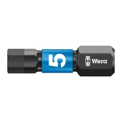 Бита шестигранная Impaktor ударная HEX5,0х25 мм WERA 05057605001