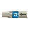 Бита шестигранная из нержавеющей стали HEX5,0х25 мм WERA 05071075001 Бита шестигранная из нержавеющей стали HEX5,0х25 мм WERA 05071075001