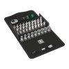 Набор с трещоткой Zyklop Speed 8100 SA All-in , с фиксирующей функцией, привод 1/4", метрический WERA 05003755001