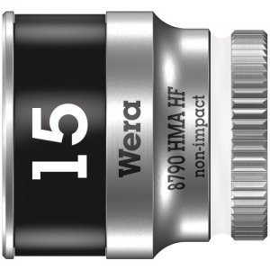 Торцовая головка Zyklop 1/4″ с фиксирующей функцией 15,0х23 мм WERA 05003010001