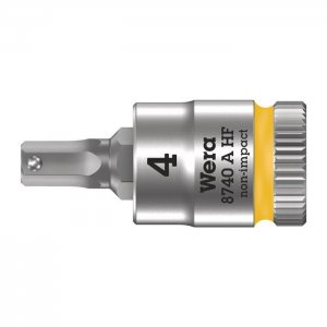 Отверточная головка Zyklop 1/4″ шестигранная HEX4,0х28 мм WERA 05003333001