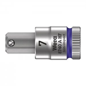 Отверточная головка Zyklop 1/4″ шестигранная HEX7,0х28 мм WERA 05003341001