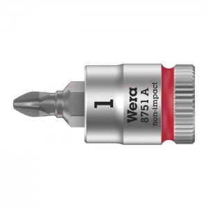 Крестовая отверточная головка Zyklop 1/4" PH1х28 мм WERA 05003350001