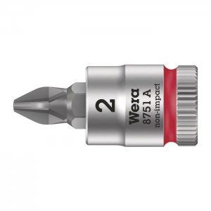 Крестовая отверточная головка Zyklop 1/4″ PH2х28 мм WERA 05003351001