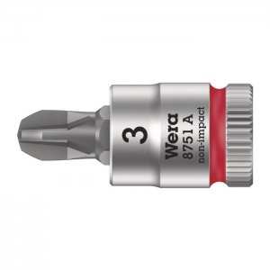 Крестовая отверточная головка Zyklop 1/4″ PH3х28 мм WERA 05003352001