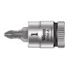 Крестовая отверточная головка Zyklop 1/4″ PZ1х28 мм WERA 05003353001