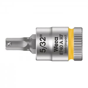Отверточная головка Zyklop 1/4″ шестигранная дюймовая HEX5/32″х28 мм WERA 05003385001