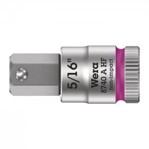 Отверточная головка Zyklop 1/4″ шестигранная дюймовая HEX5/16″х28 мм WERA 05003389001