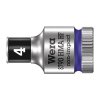 Торцовая головка Zyklop 1/4″ с фиксирующей функцией 4,0х23 мм WERA 05003717001