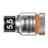 Торцовая головка Zyklop 1/4″ с фиксирующей функцией 5,5х23 мм WERA 05003720001