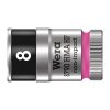 Торцовая головка Zyklop 1/4″ с фиксирующей функцией 8,0х23 мм WERA 05003723001