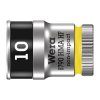 Торцовая головка Zyklop 1/4″ с фиксирующей функцией 10,0х23 мм WERA 05003725001