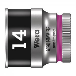 Торцовая головка Zyklop 1/4″ с фиксирующей функцией 14,0х23 мм WERA 05003729001