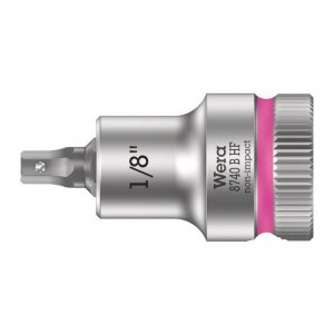 Отверточная головка Zyklop 3/8″ шестигранная дюймовая HEX1/8"х35 мм WERA 05003080001