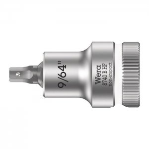 Отверточная головка Zyklop 3/8″ шестигранная дюймовая HEX9/64″х35 мм WERA 05003082001
