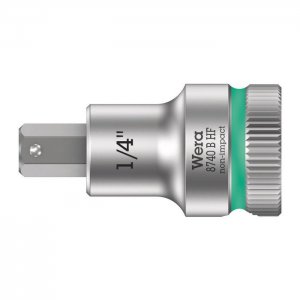 Отверточная головка Zyklop 3/8″ шестигранная дюймовая HEX1/4″х35 мм WERA 05003089001