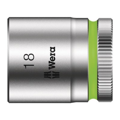 Торцовая головка Zyklop 3/8″ 18,0х30 мм WERA 05003563001
