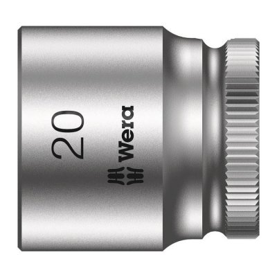 Торцовая головка Zyklop 3/8″ 20,0х30 мм WERA 05003565001