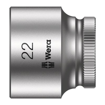 Торцовая головка Zyklop 3/8″ 22,0х30 мм WERA 05003567001