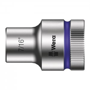 Торцовая головка Zyklop 1/2″ дюймовая 7/16″х37 мм WERA 05003619001
