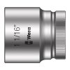 Торцовая головка Zyklop 1/2″ дюймовая 1 1/16″х40 мм WERA 05003632001