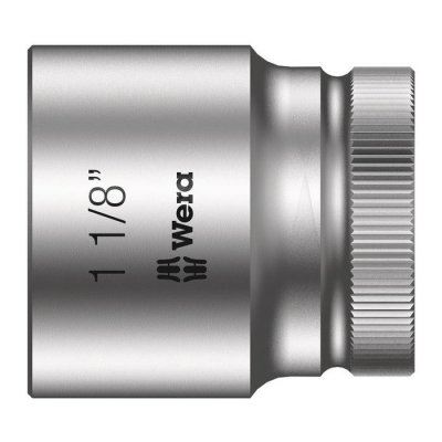 Торцовая головка Zyklop 1/2″ дюймовая 1 1/8″х40 мм WERA 05003633001