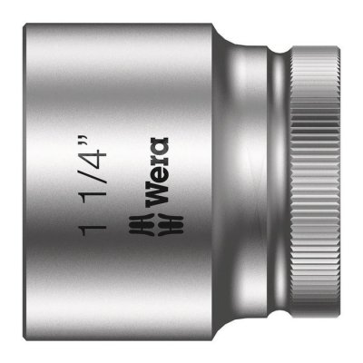 Торцовая головка Zyklop 1/2″ дюймовая 1 1/4″х42 мм WERA 05003635001
