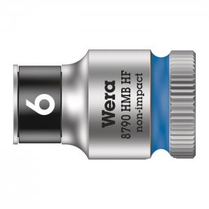 Торцовая головка Zyklop 3/8″ с фиксирующей функцией 6,0х29 мм WERA 05003740001