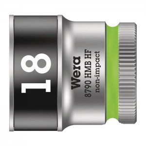 Торцовая головка Zyklop 3/8″ с фиксирующей функцией 18,0х29 мм WERA 05003752001