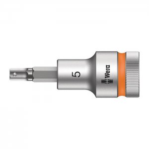 Отверточная головка Zyklop 1/2″ шестигранная HEX5,0х60 мм WERA 05003821001