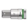 Отверточная головка Zyklop 1/2″ шестигранная HEX17,0х60 мм WERA 05003828001