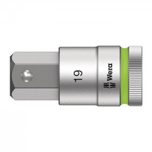 Отверточная головка Zyklop 1/2″ шестигранная HEX19,0х60 мм WERA 05003829001
