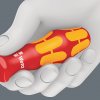 Набор изолированных отверток Kraftform Plus Серия 100 (SL,PH, квадрат) в сумке, часть отвёрток с зауженным стержнем + открывалка WERA 05136018001