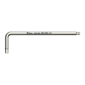 Г-образный ключ, дюймовый, нержавеющая сталь 7/64″ WERA 05022711001