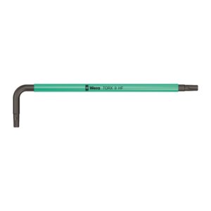 Г-образный ключ TORX® HF Multicolour с фиксирующей функцией TX9 WERA 05024171001