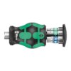 Короткая ручка-битодержатель Kraftform Kompakt Stubby Magazin 3 (TX, HEX) WERA 05008875001