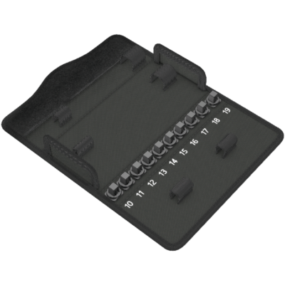 Футляр из текстиля 8006 SC 1 1/2", без инструментов, 302 x 126 мм WERA 05136450001