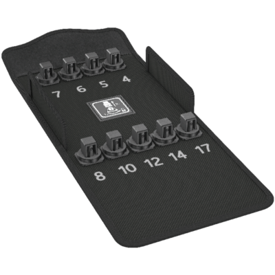 Футляр из текстиля 8740 C HF 1 1/2", без инструментов, 152 мм x 126 мм x 45 мм WERA 05136451001
