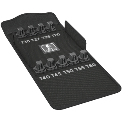 Футляр из текстиля 8767 C TORX® HF 1 1/2", без инструментов, 152 мм x 126 мм x 45 мм WERA 05136453001