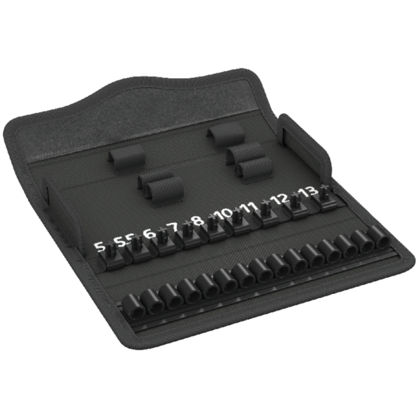 Футляр из текстиля 8100 SA Zyklop Metal Switch 1/4", без инструментов, 180 мм x 74 мм x 37 мм WERA 05136468001 Футляр из текстиля 8100 SA Zyklop Metal Switch 1/4", без инструментов, 180 мм x 74 мм x 37 мм WERA 05136468001
