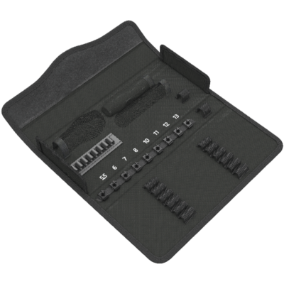 4 Футляр из текстиля Kraftform Kompakt W 1, без инструментов, 302 мм x 126 мм x 50 мм WERA 05136474001