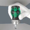 Ручка-битодержатель с трещёткой Kraftform Kompakt Stubby RA 4 (PH, SL, квадрат) WERA 05008886001